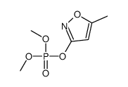 Phosphoric acid, dimethyl 5-methyl-3-isoxazolyl ester结构式