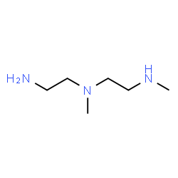 N-(2-aminoethyl)-N,N'-dimethylethylenediamine结构式