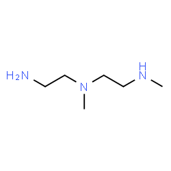 N-(2-aminoethyl)-N,N'-dimethylethylenediamine Structure