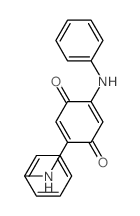 p-Benzoquinone, 2,5-dianilino- picture