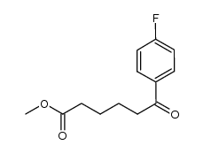 methyl 4-fluoro-ε-oxobenzenehexanoate Structure