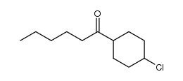 1-(4-chlorocyclohexyl)hexan-1-one Structure