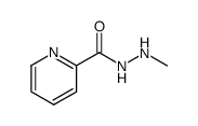 2-Pyridinecarboxylicacid,2-methylhydrazide(9CI)结构式