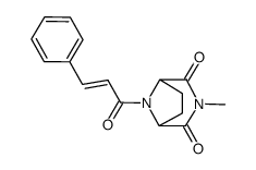 3-Methyl-8-cinnamoyl-3,8-diazabicyclo[3.2.1]octane-2,4-dione picture