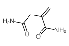 Butanediamide,2-methylene- Structure