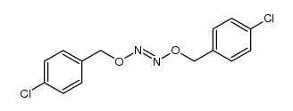 1,2-bis(4-chlorobenzyloxy)diazene结构式