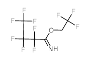 2,2,3,3,4,4,4-heptafluoro-1-(2,2,2-trifluoroethoxy)butan-1-imine结构式