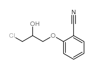 2-(3-氯-2-羟基丙氧基)-苯甲腈结构式