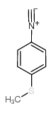 1-isocyano-4-methylsulfanylbenzene Structure