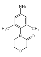 4-(4-amino-2,6-dimethylphenyl)morpholin-3-one structure