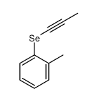 1-methyl-2-prop-1-ynylselanylbenzene结构式