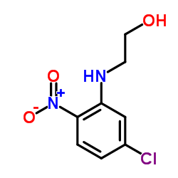 2-[(5-Chloro-2-nitrophenyl)amino]ethanol Structure