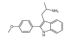 2-(p-Methoxyphenyl)-α-methyl-1H-indole-3-ethanamine picture
