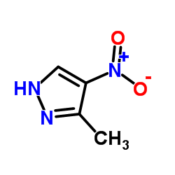 3-甲基-4-硝基吡唑结构式