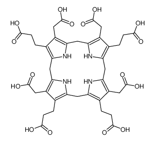 5,10,15,20,22,24-Hexahydrouroporphyrin IV结构式
