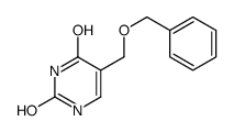 5-[(Benzyloxy)methyl]-2,4(1H,3H)-pyrimidinedione Structure