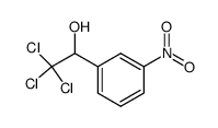 α-(trichloromethyl)-3-nitrobenzyl alcohol Structure