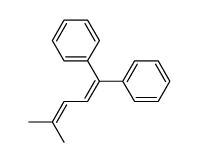 1,1-diphenyl-4-methyl-1,3-pentadiene结构式