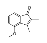 2,3-Dimethyl-4-methoxyindenon结构式