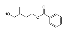 benzoic acid 3-hydroxymethyl-but-3-enyl ester Structure