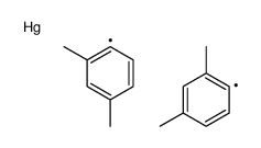 bis(2,4-dimethylphenyl)mercury结构式