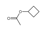 cyclobutyl acetate Structure