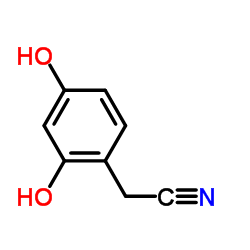 (2,4-二羟基苯基)乙腈结构式