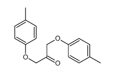 1,3-bis(4-methylphenoxy)propan-2-one结构式