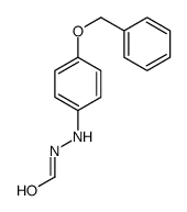 N-(4-phenylmethoxyanilino)formamide Structure