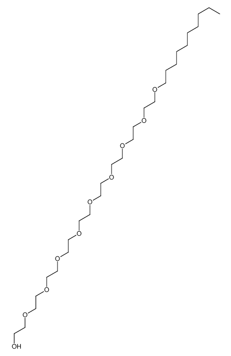 2-[2-[2-[2-[2-[2-[2-[2-(2-decoxyethoxy)ethoxy]ethoxy]ethoxy]ethoxy]ethoxy]ethoxy]ethoxy]ethanol Structure