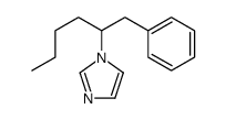 1-(1-phenylhexan-2-yl)imidazole结构式