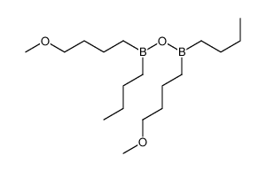 butyl-[butyl(4-methoxybutyl)boranyl]oxy-(4-methoxybutyl)borane Structure