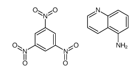 quinolin-5-amine,1,3,5-trinitrobenzene结构式