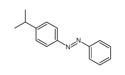 phenyl-(4-propan-2-ylphenyl)diazene结构式