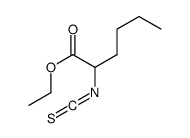 ethyl 2-isothiocyanatohexanoate Structure