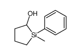 1-methyl-1-phenylsilolan-2-ol结构式