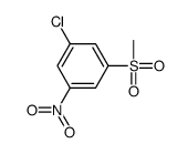 1-chloro-3-methylsulfonyl-5-nitrobenzene Structure
