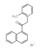 2-(2-methyl-2H-pyridin-1-yl)-1-naphthalen-1-yl-ethanone结构式