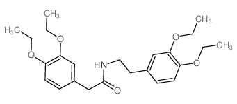 N-(2-(3,4-Diethoxyphenyl)ethyl)-2-(3,4-diethoxyphenyl)acetamide Structure