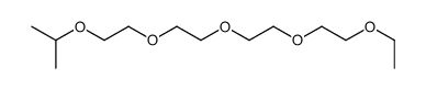 2-[2-[2-[2-(2-ethoxyethoxy)ethoxy]ethoxy]ethoxy]propane Structure