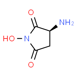 2,5-Pyrrolidinedione,3-amino-1-hydroxy-,(S)-(9CI)结构式