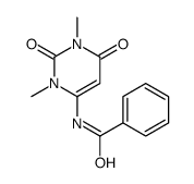 Benzamide, N-(1,2,3,6-tetrahydro-1,3-dimethyl-2,6-dioxo-4-pyrimidinyl)- (9CI)结构式