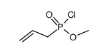 methyl allylphosphonochloridate Structure
