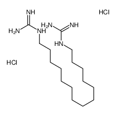 N,N'''-1,14-tetradecanediylbisguanidine dihydrochloride structure