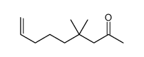 4,4-dimethylnon-8-en-2-one Structure