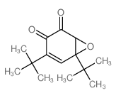 7-Oxabicyclo[4.1.0]hept-4-ene-2,3-dione,4,6-bis(1,1-dimethylethyl)-结构式