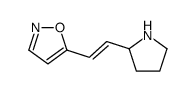 Isoxazole, 5-[(1Z)-2-(2-pyrrolidinyl)ethenyl]- (9CI)结构式