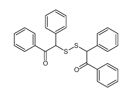 2-[(2-oxo-1,2-diphenylethyl)disulfanyl]-1,2-diphenylethanone Structure