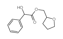 oxolan-2-ylmethyl 2-hydroxy-2-phenyl-acetate Structure