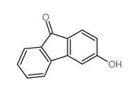 9H-Fluoren-9-one,3-hydroxy- Structure